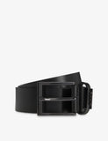 BOSS Branded-Buckle Leather Belt