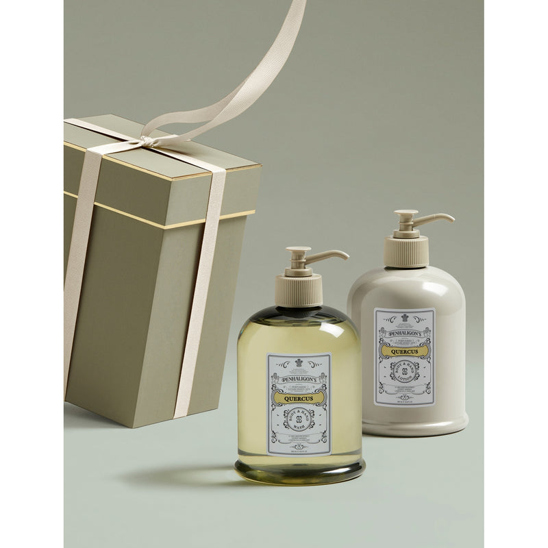 Penhaligon's Quercus body and hand lotion 500ml, imported from the UK
