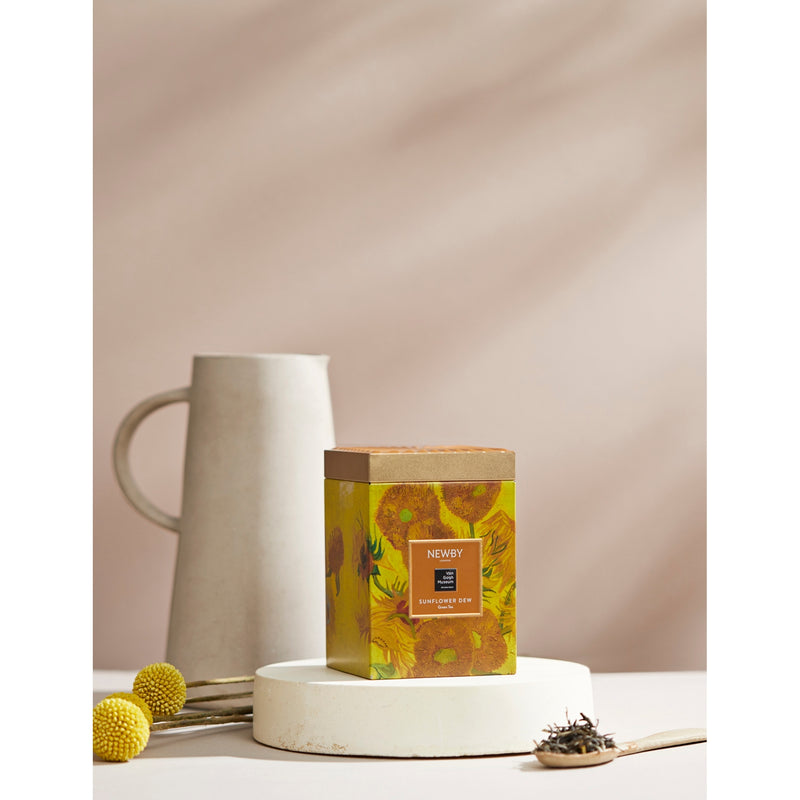 Newby Teas green tea caddy loose-leaf jasmine 100g, imported from the UK