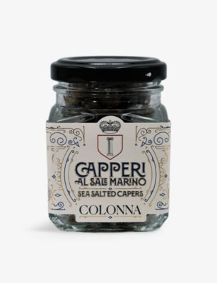 Colonna sea salted capers in a 65g jar (British brand)