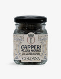 Colonna sea salted capers in a 65g jar (British brand)