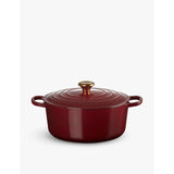 Le Creuset Signature round cast iron casserole dish 28cm - British product