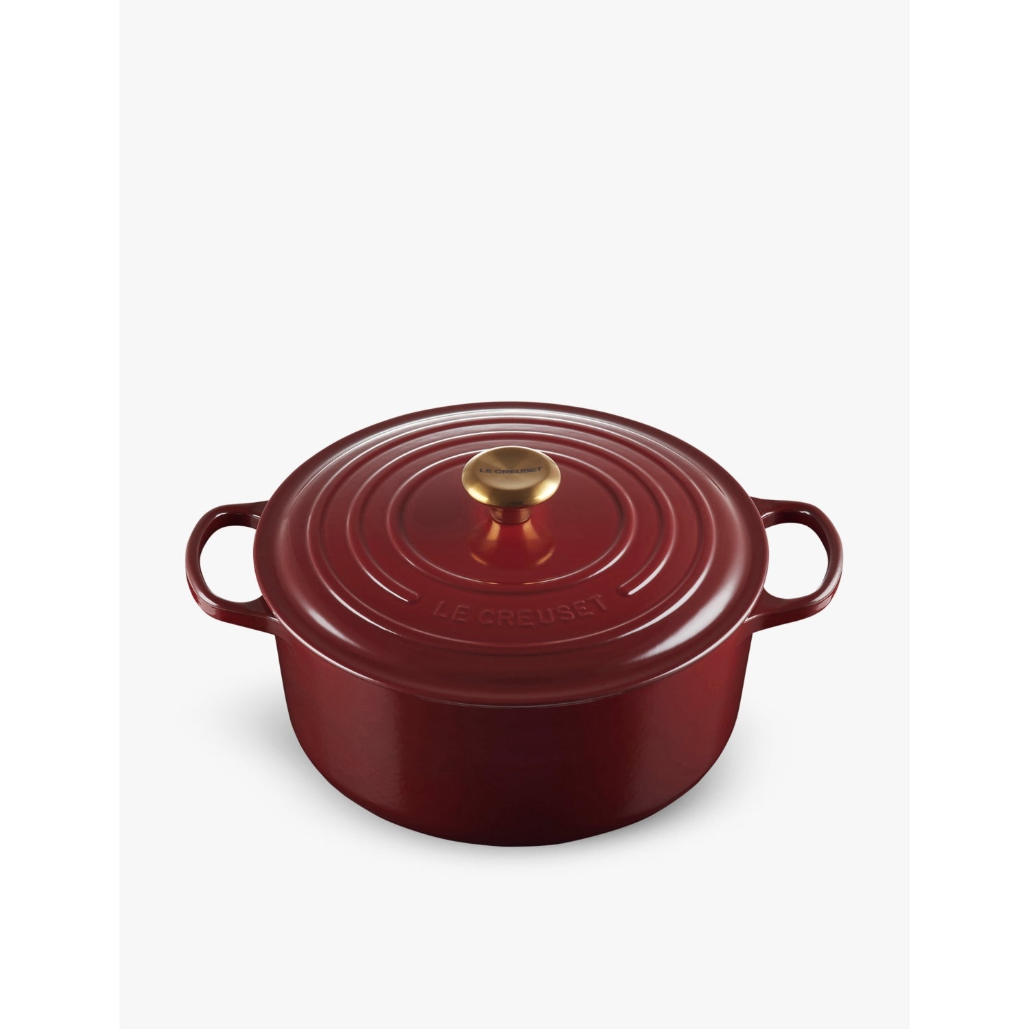 Le Creuset Signature round cast-iron casserole dish 28cm