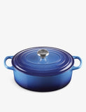 Le Creuset oval cast-iron casserole 4.1L - British product
