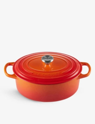 Le Creuset Signature Oval Cast-Iron Casserole Dish 4.1L
