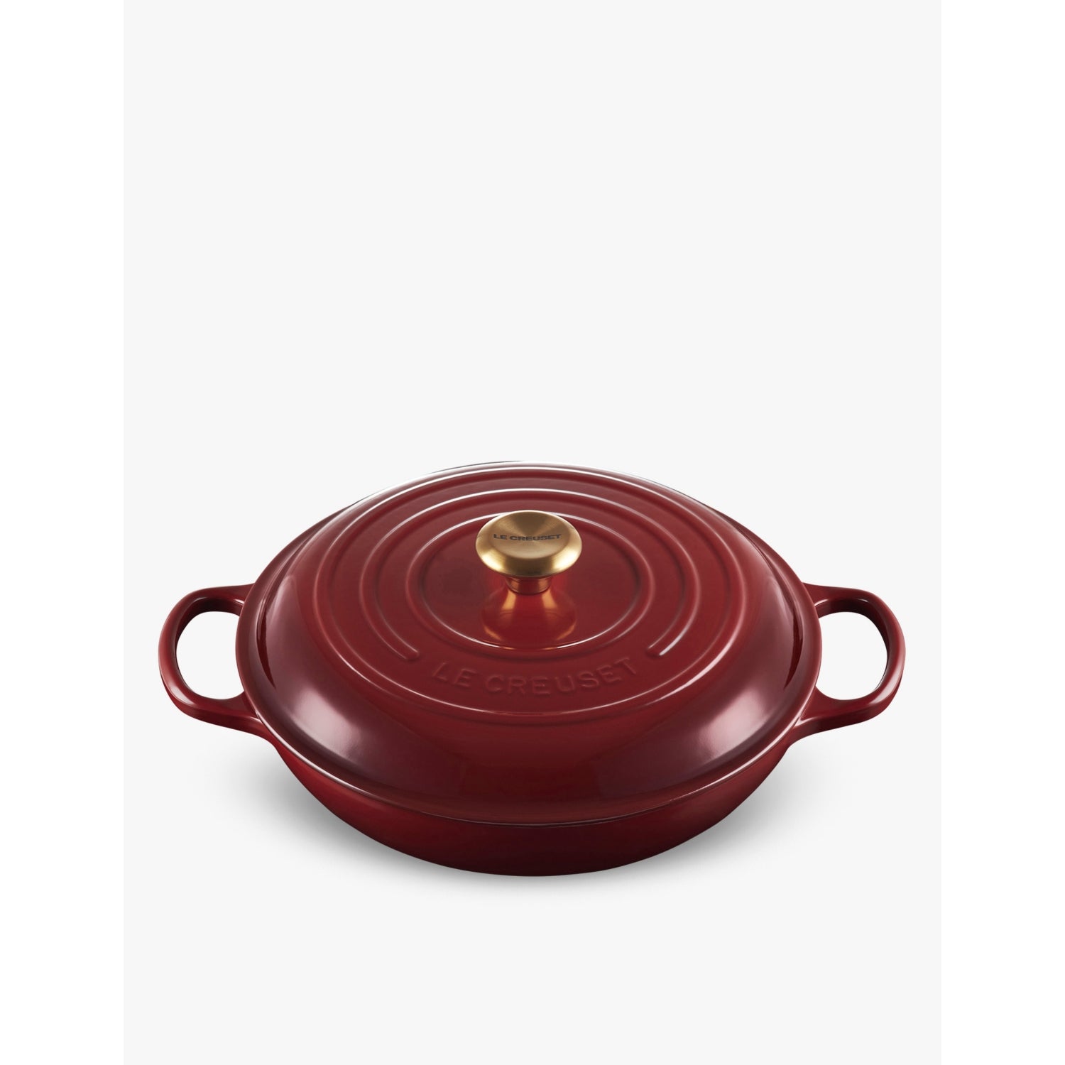 Le Creuset Signature shallow cast-iron casserole dish 26cm