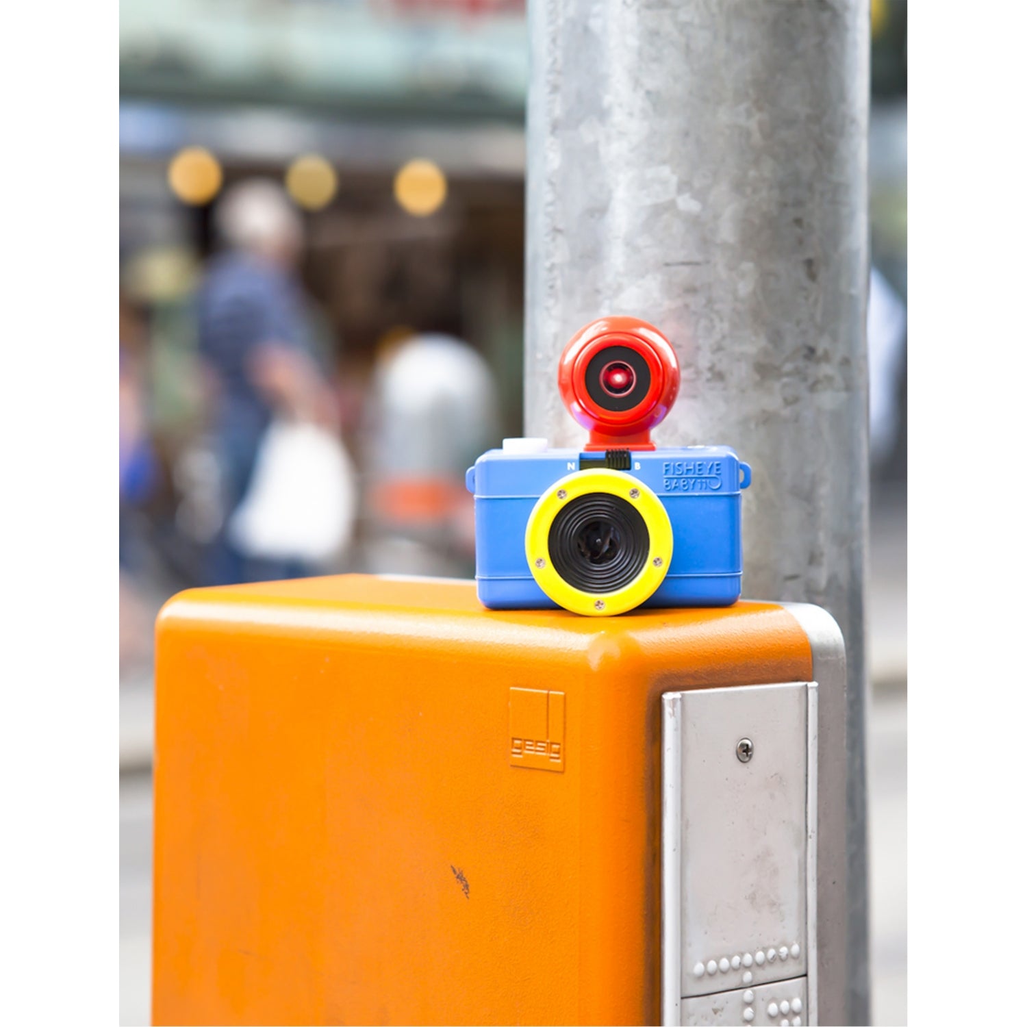 Lomography Baby 110 Bauhaus Edition camera, UK version