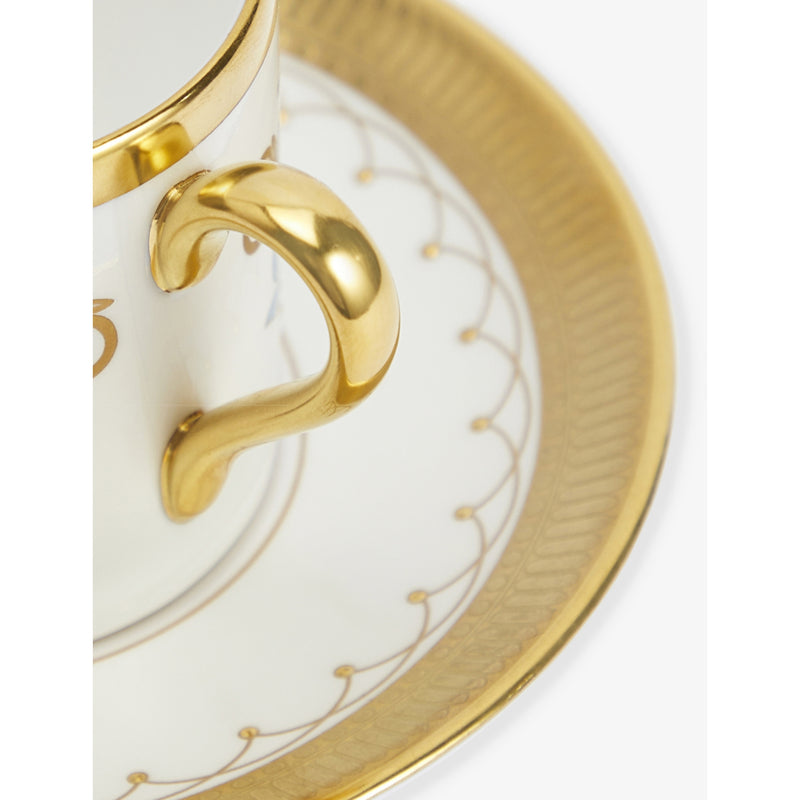 Wedgwood bone china coffee cup and saucer 75ml, imported from the UK