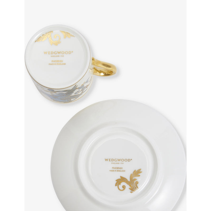 Wedgwood bone china coffee cup and saucer 75ml, imported from the UK