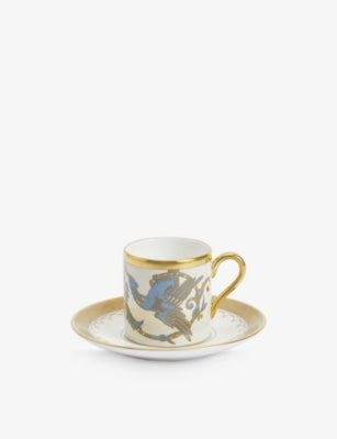 Wedgwood bone china coffee cup and saucer 75ml, imported from the UK