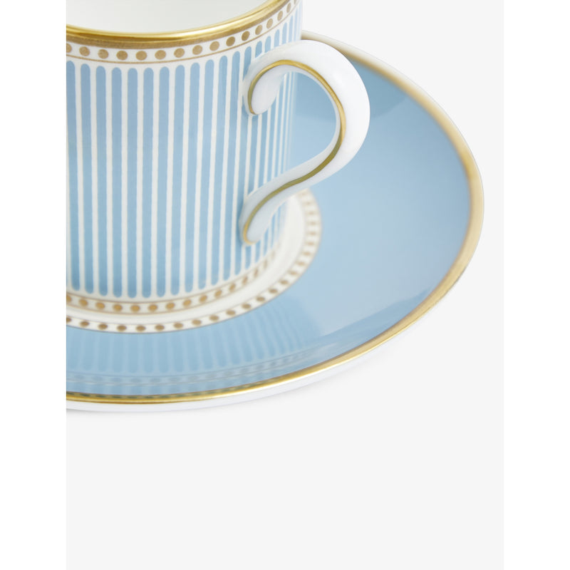 Wedgwood Helia bone china coffee cup set, 75ml - British product