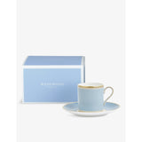 Wedgwood Helia bone china coffee cup set, 75ml - British product