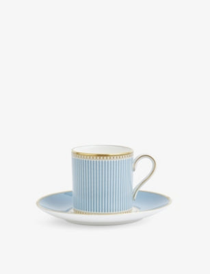 Wedgwood Helia bone china coffee cup set, 75ml - British product