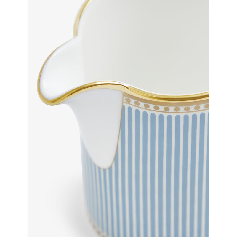 Wedgwood Helia bone china sugar and creamer set, imported from the UK