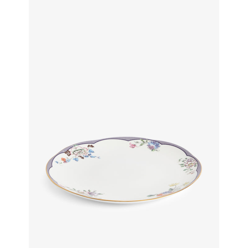 Wedgwood floral gold rim dinner plate 27cm, UK version