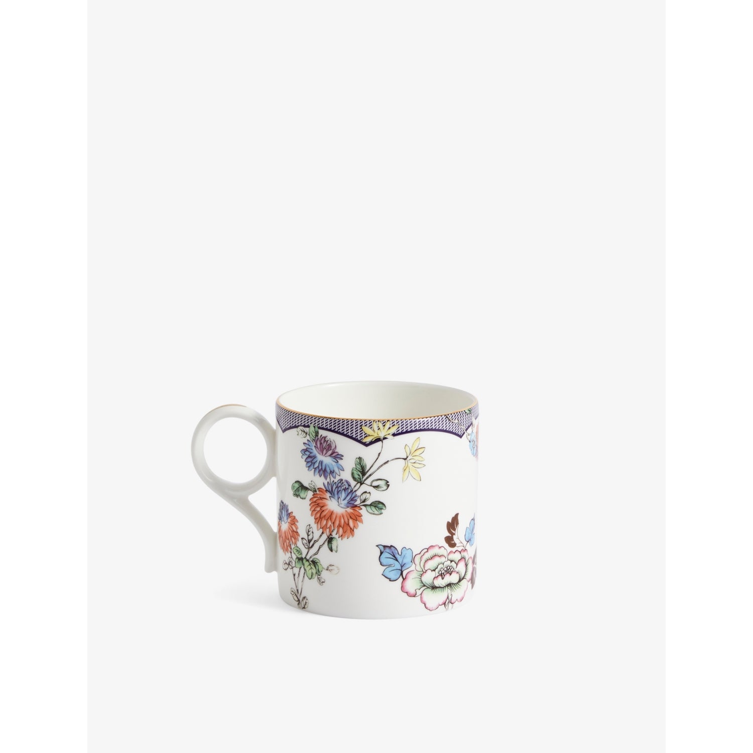 Wedgwood Fortune floral bone china mug 270ml - British product