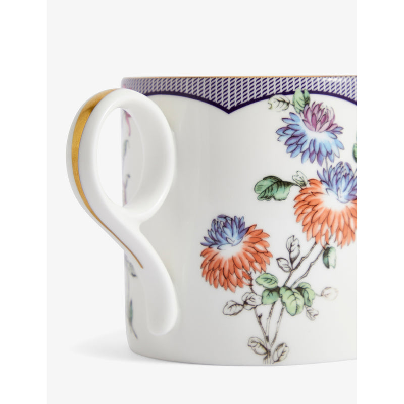 Wedgwood Fortune floral bone china mug 270ml - British product