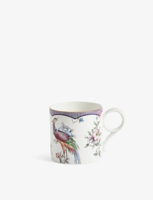 Wedgwood Fortune floral bone china mug 270ml - British product