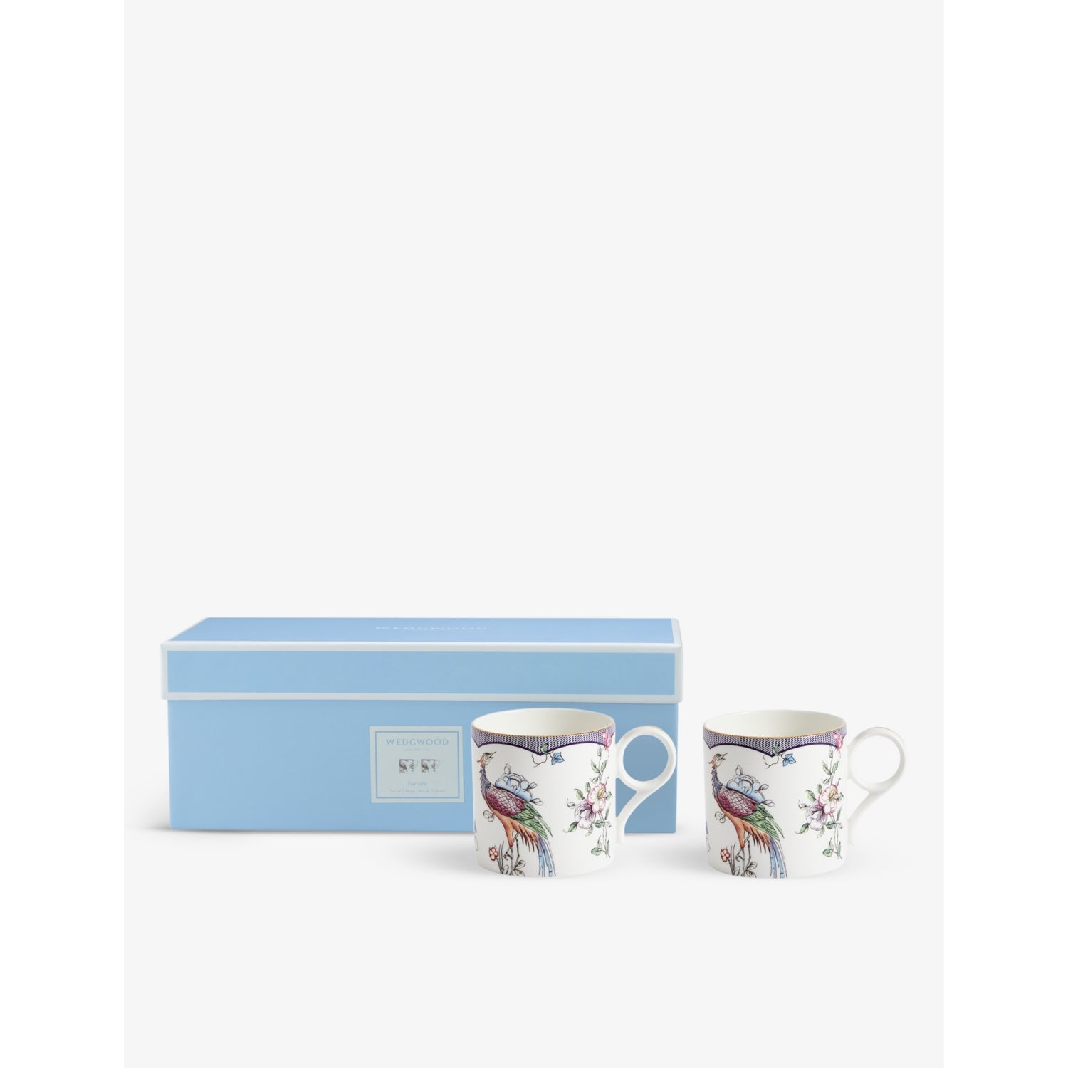 Wedgwood Fortune bone china mug set of two, UK version