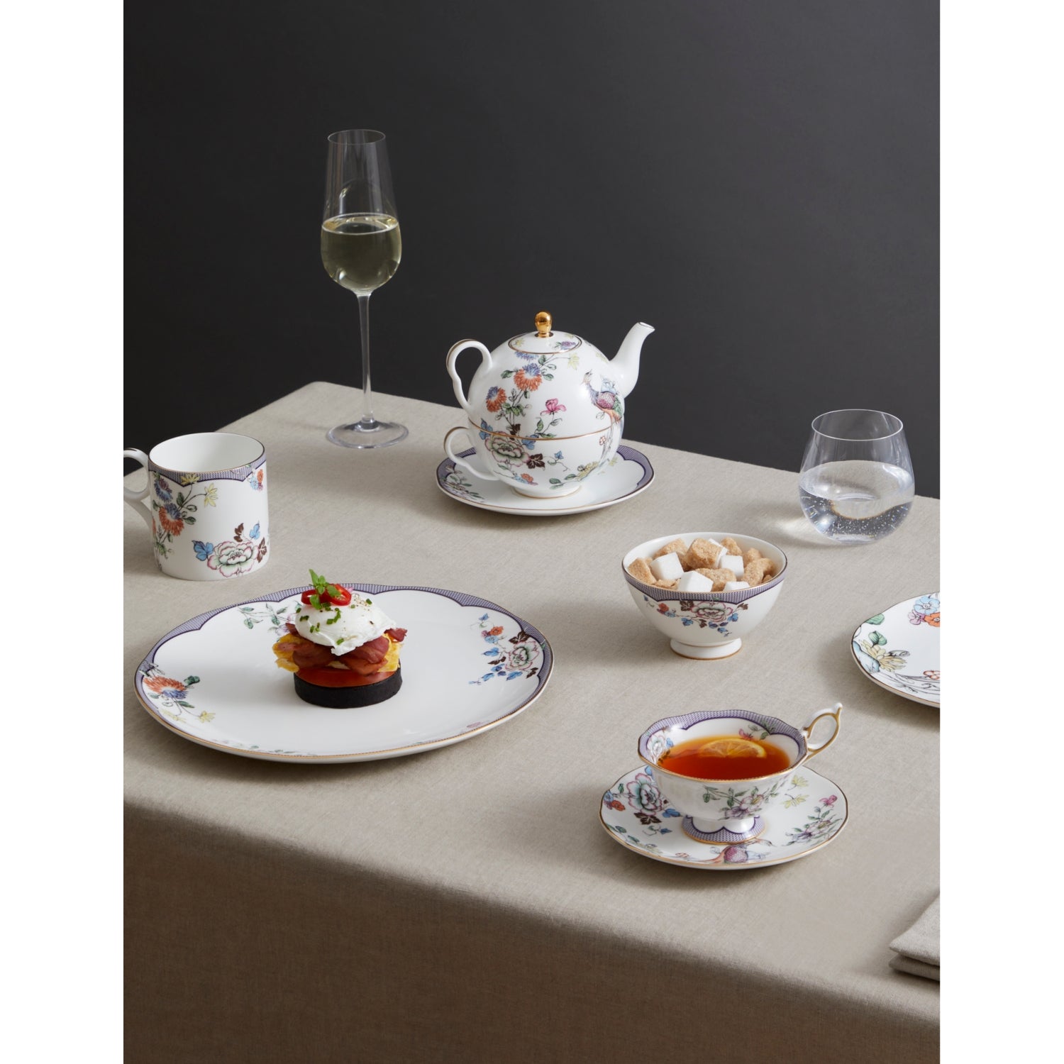 Wedgwood Fortune bone china mug set of two, UK version