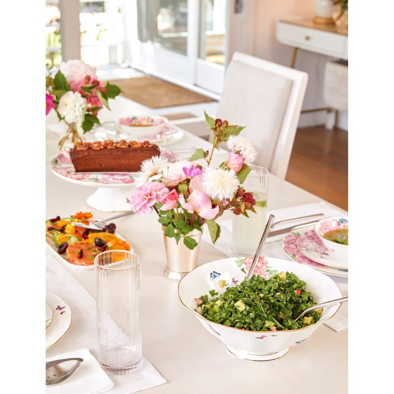 Royal Albert bone china salad bowl, imported from the UK