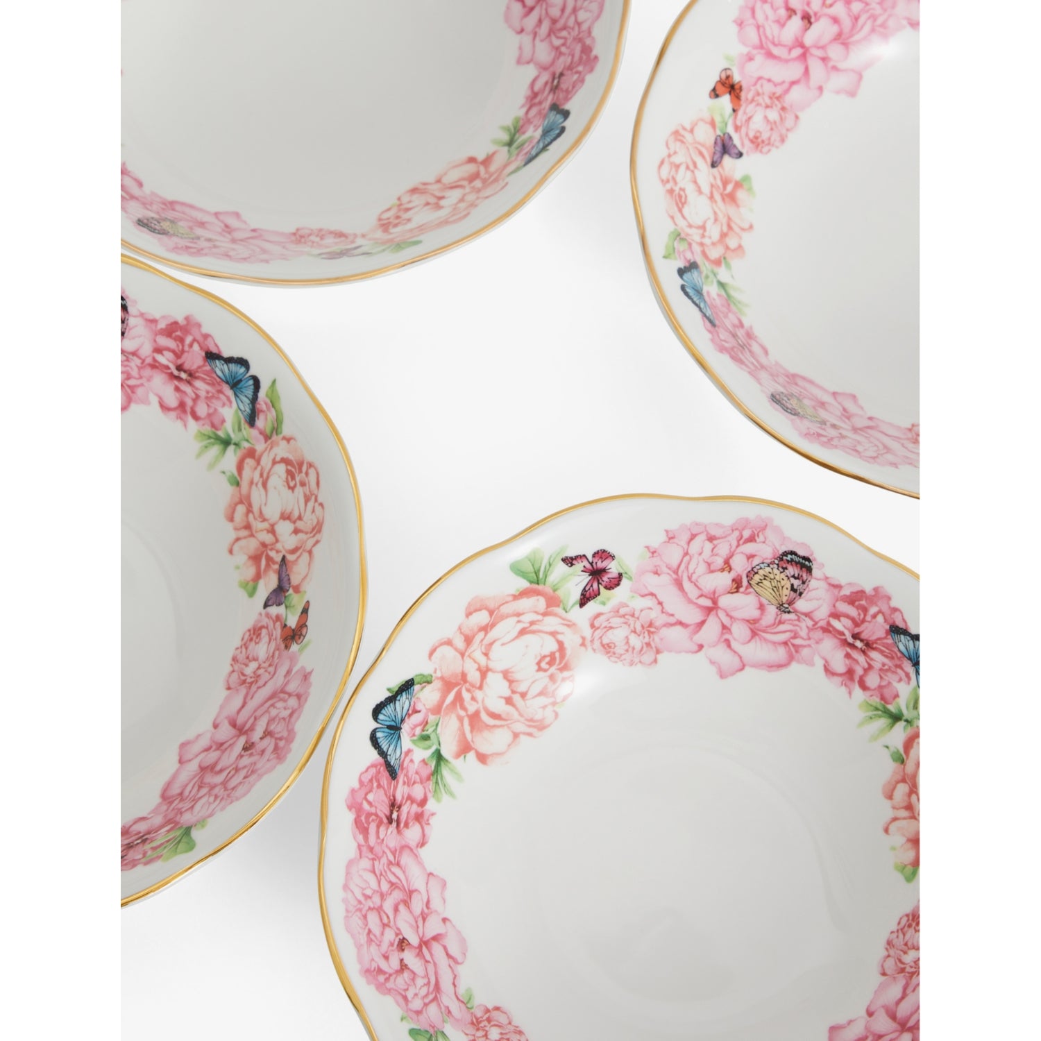 Royal Albert Friendship bone china cereal bowls set of 4 - British product