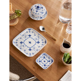 Royal Copenhagen Blue Fluted Half Lace porcelain plate 21cm - British product