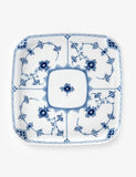Royal Copenhagen Blue Fluted Half Lace porcelain plate 21cm - British product