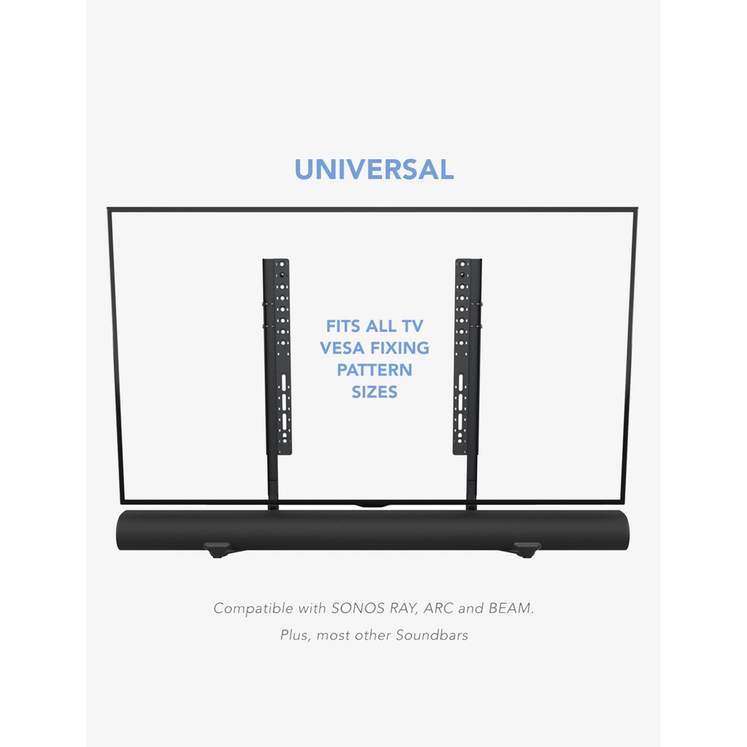 AVF universal soundbar mount AK100 - British product