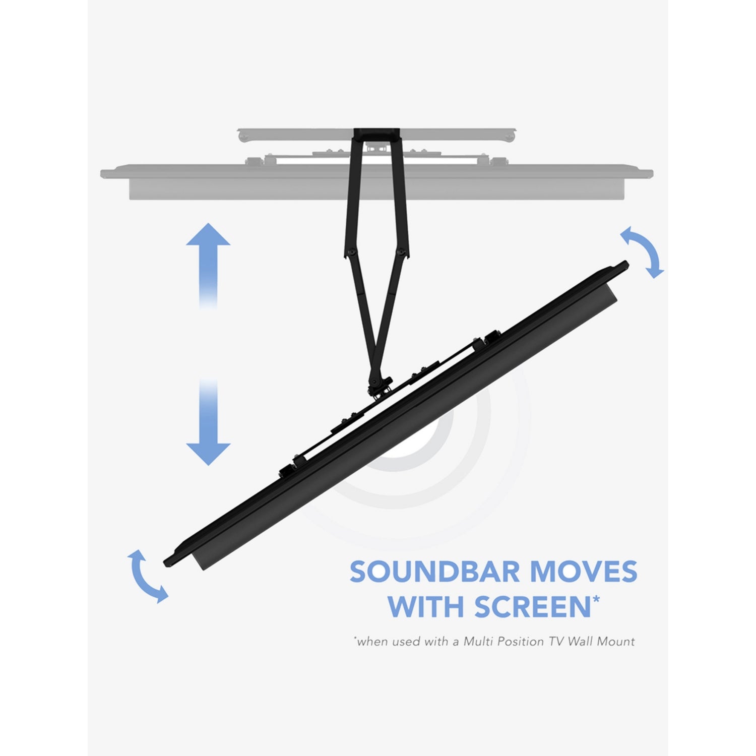 AVF universal soundbar mount AK100 - British product