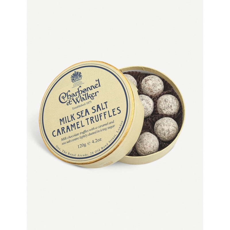 Charbonnel et Walker milk chocolate sea salt caramel truffles 120g (British brand)