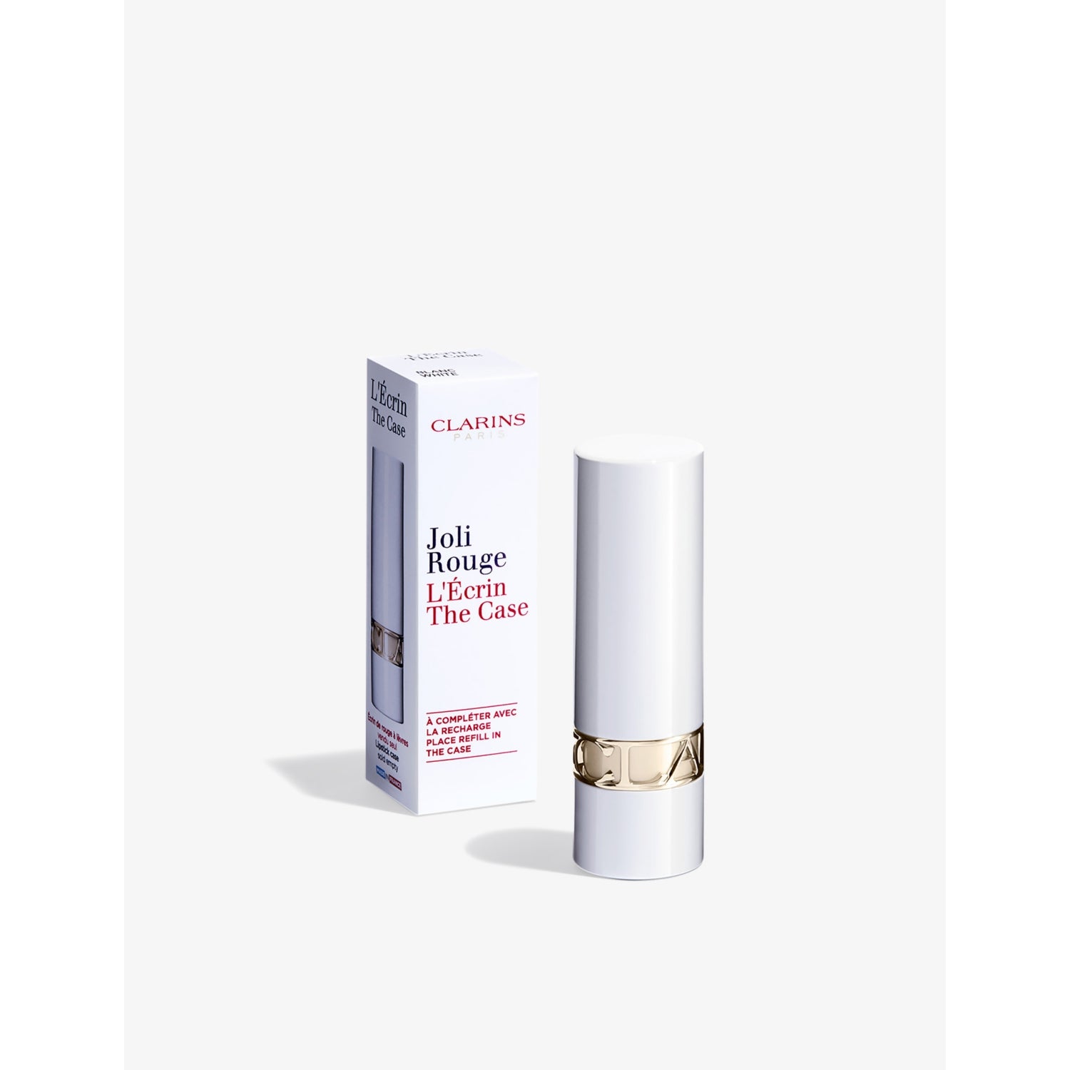 Clarins Joli Rouge refillable lipstick case - British product