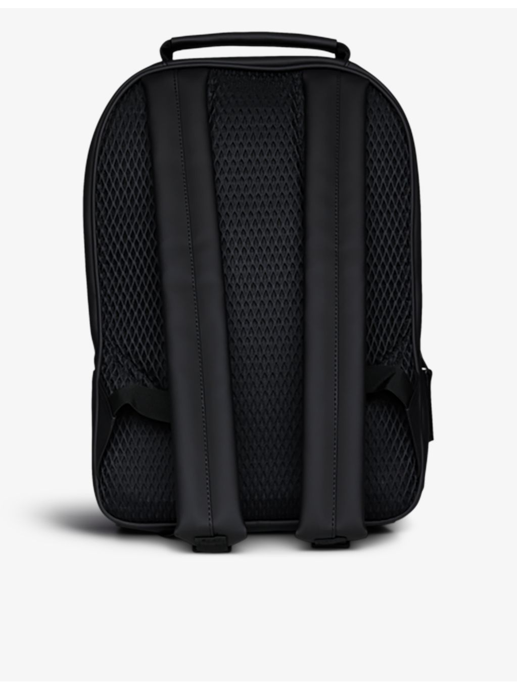Rains coated-shell backpack with laptop sleeve, imported from the UK