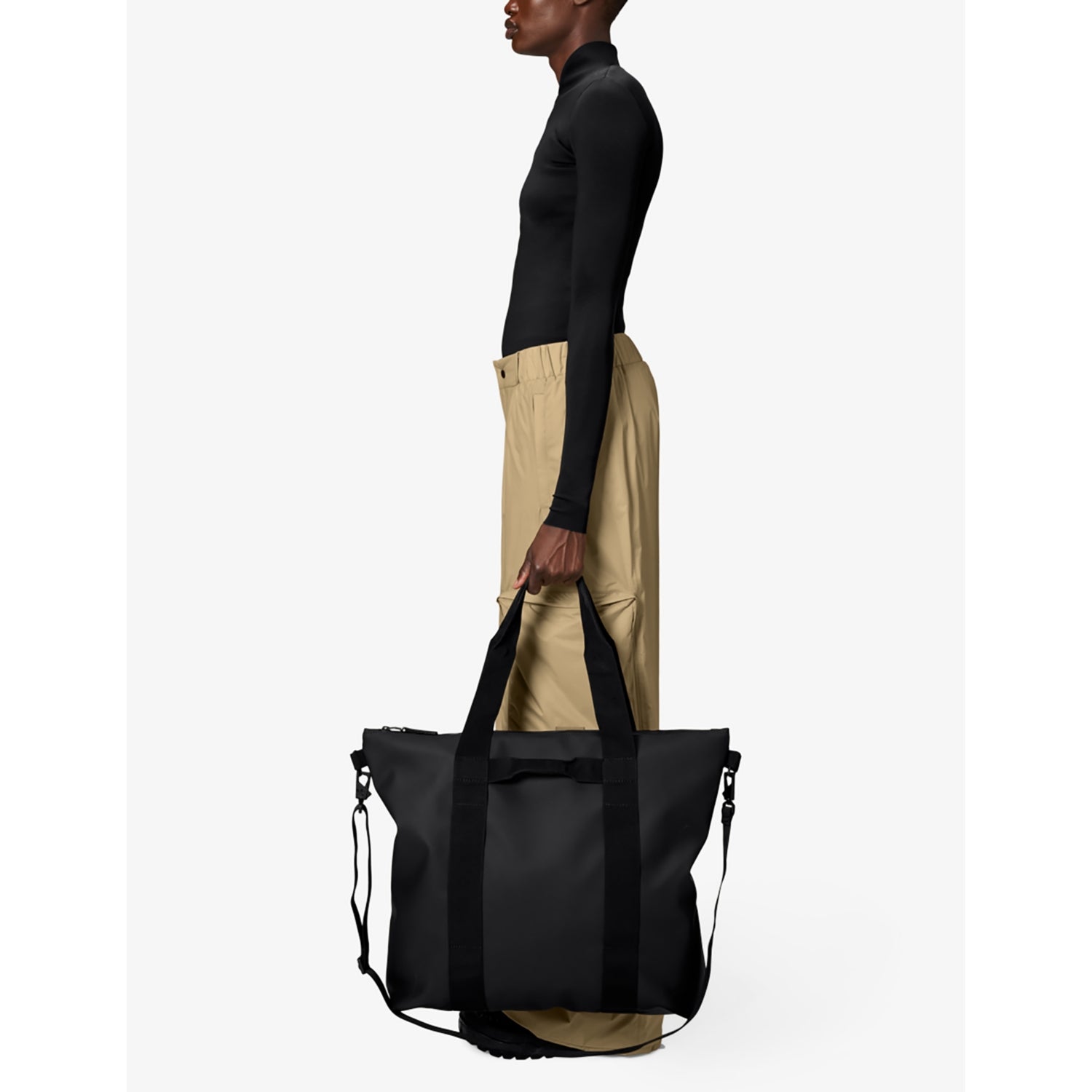 Rains coated-shell waterproof tote bag 45cm (British brand)