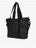 Brand-tab waterproof coated-shell tote bag, UK version