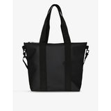 Brand-tab waterproof coated-shell tote bag, UK version