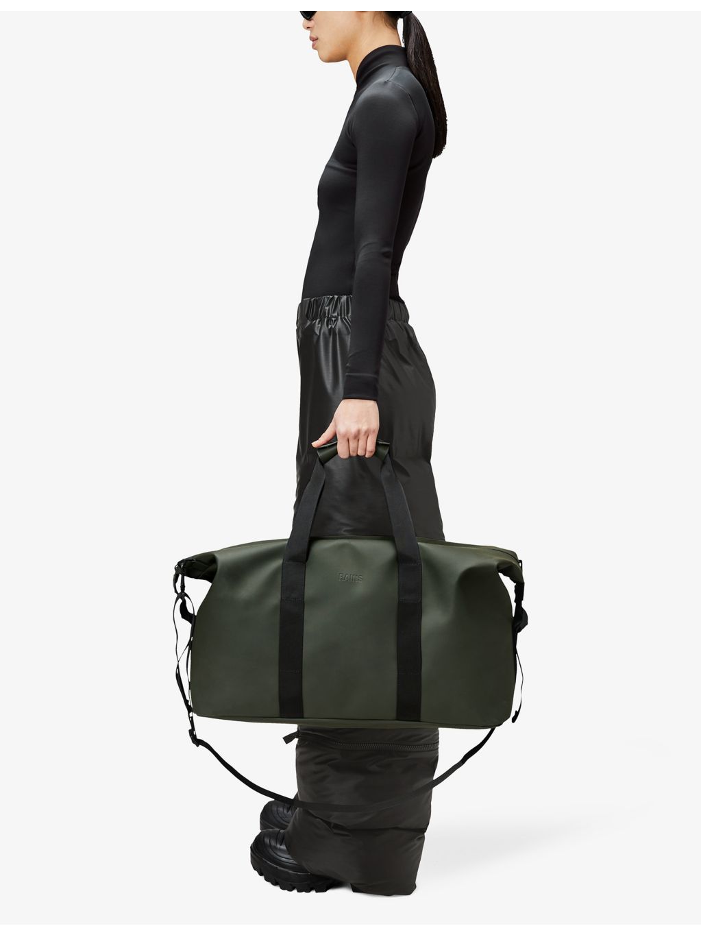 Rains Hilo waterproof coated-shell bag in 52cm width - British product