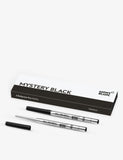Montblanc ballpoint pen refills black medium set of two (British brand)
