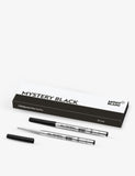 Montblanc ballpoint pen refill set of two broad black ink - British product