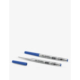 Montblanc ballpoint pen refills royal blue fine set of two - British product