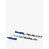 Montblanc ballpoint refills royal blue medium set of two - British product