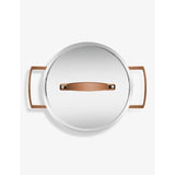 Zwilling 5-piece stainless steel cookware set contrasting handles, imported from the UK