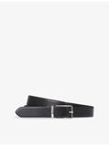 The Kooples logo-engraved buckle leather belt, UK version