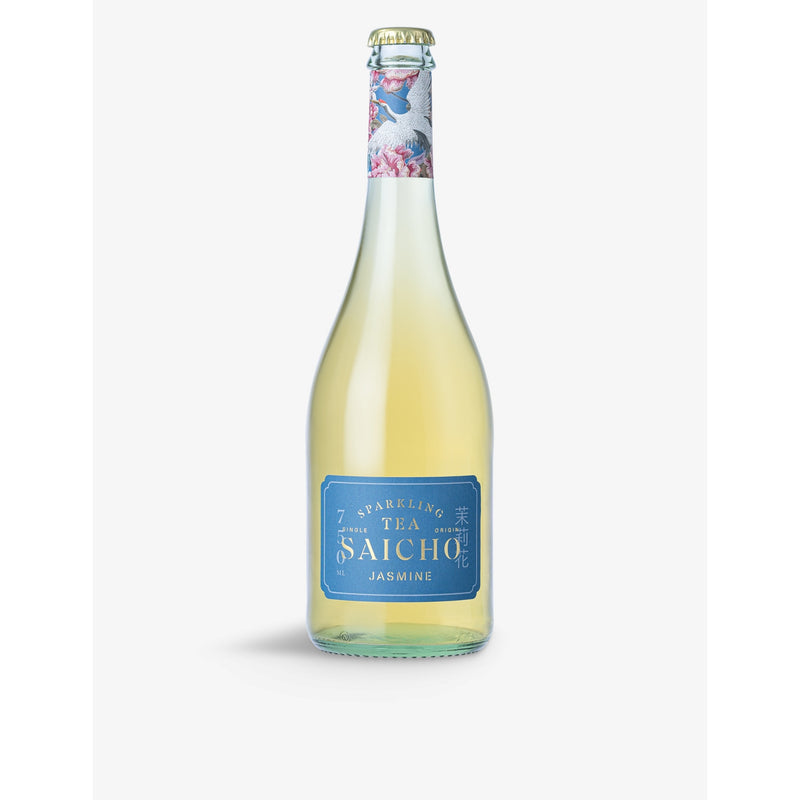 Saicho Jasmine sparkling green tea 750ml (British brand)