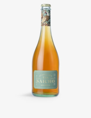 Saicho Hojicha sparkling green tea 750ml - British product