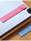 Smythson Panama leather bookmark 18.5cm, UK version