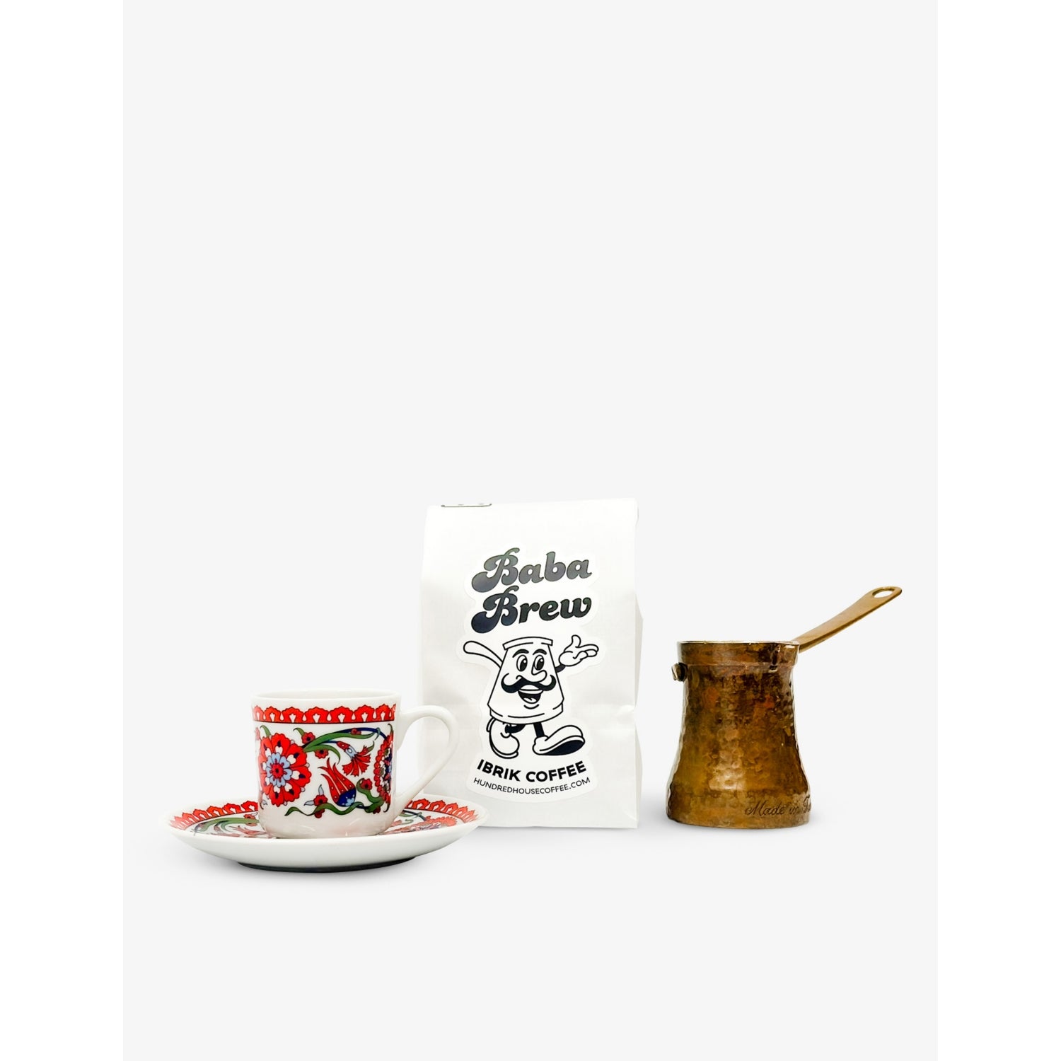 Baba Brew Ibrik coffee with arabica and cardamom 227g - British product