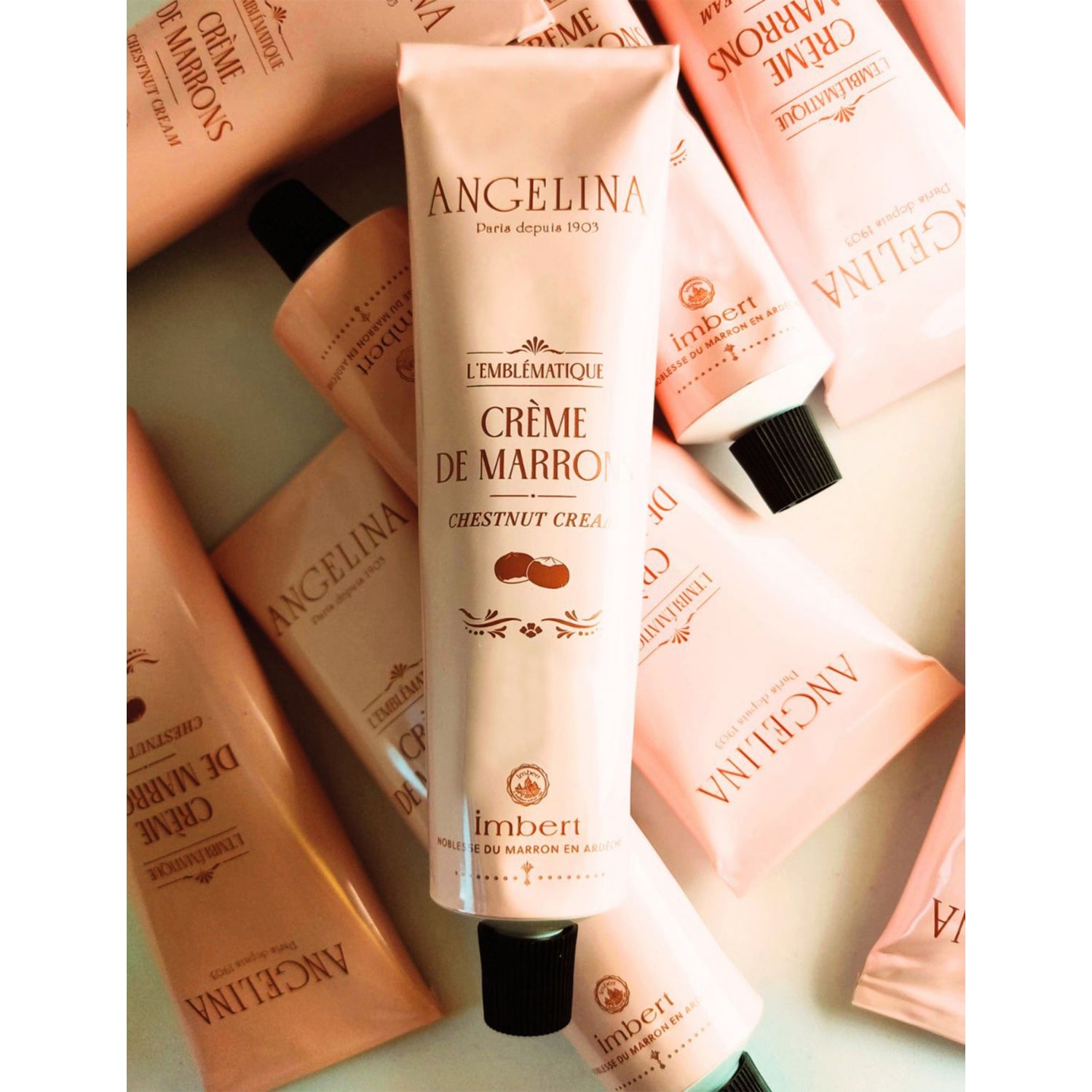 Angelina chestnut cream in an 80g tube - British product