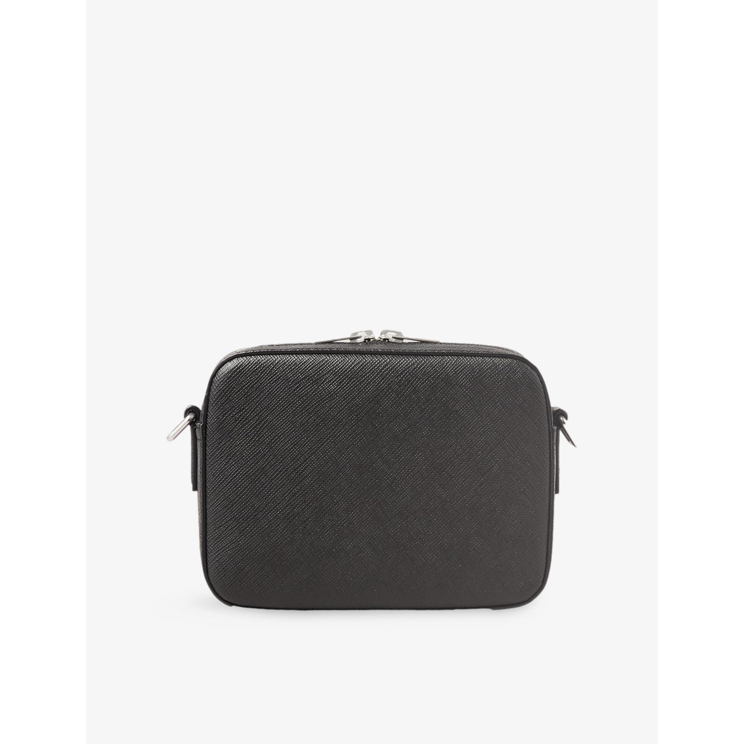 Sandro grained leather cross-body bag, imported from the UK