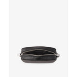 Sandro grained leather cross-body bag, imported from the UK